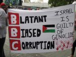 Palestinian Demo at MediaCityUK Salford